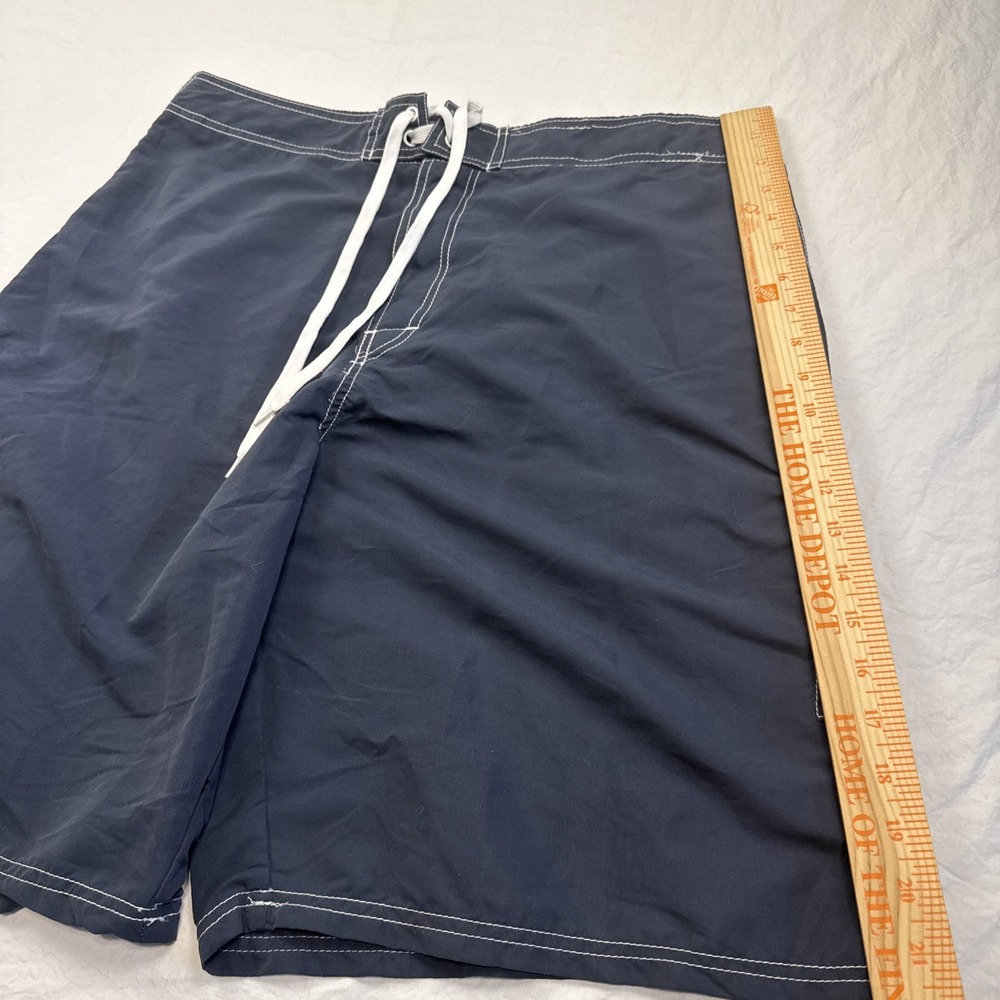 Talos  Swim Surf Shorts MENS 36 TWO Pocket DRAWSTRING NAVY - Picture 3 of 8